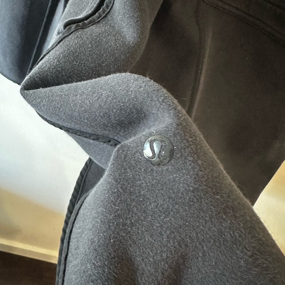 Lululemon City Bound Wrap Snap Button Jacket Black/Gray Women's Size Large - Picture 9 of 14
